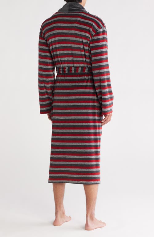 Majestic International Stripe Shawl Robe