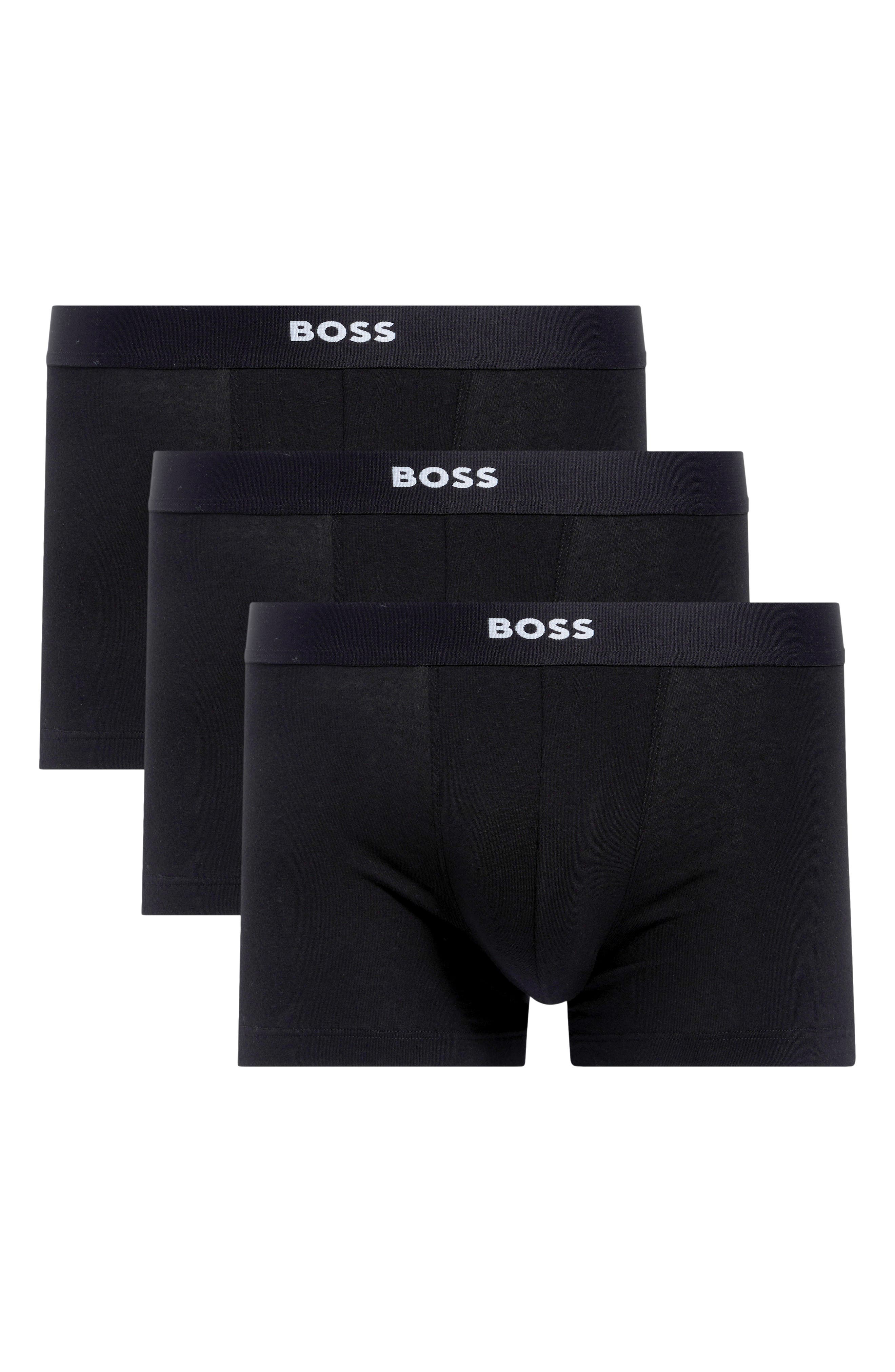 BOSS 3-Pack Cotton Blend Trunks