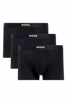 BOSS 3-Pack Cotton Blend Trunks
