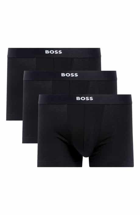 BOSS 3-Pack Cotton Blend Trunks