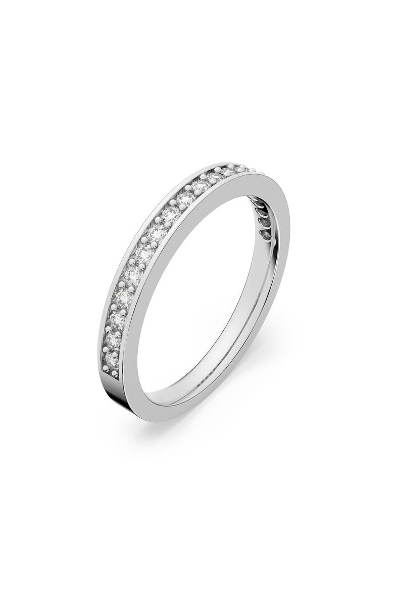 Matrix Pavé Ring, Main, color, WHITE/ SILVER