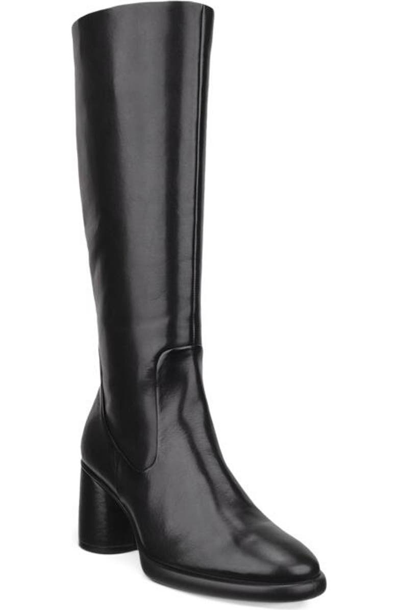 ECCO Sculpted LX 55 Knee High Boot, Main, color, Black