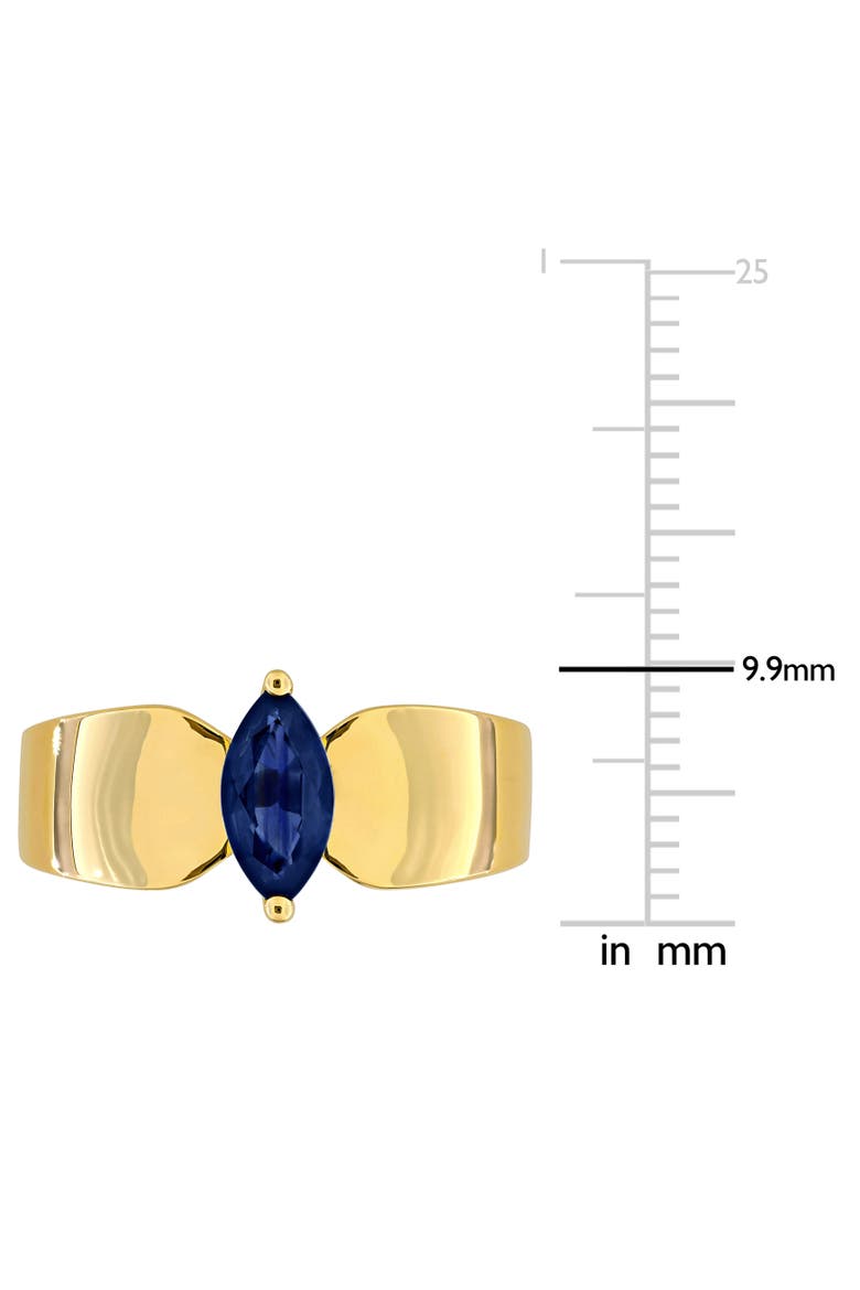 Precious Gem Marquise Ring 10k Gold, Alternate, color, Sapphire