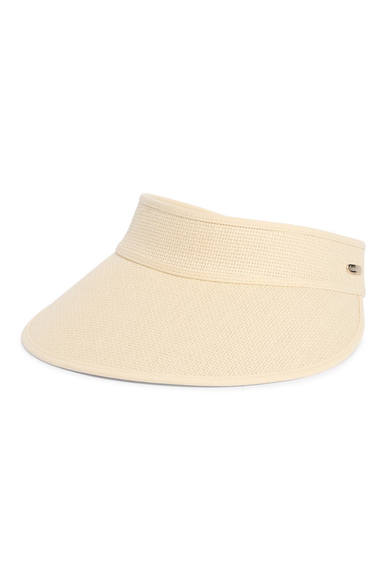 Straw Visor, Main, color, NATURAL