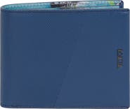 TUMI Nassau Global Double Bifold Leather Wallet