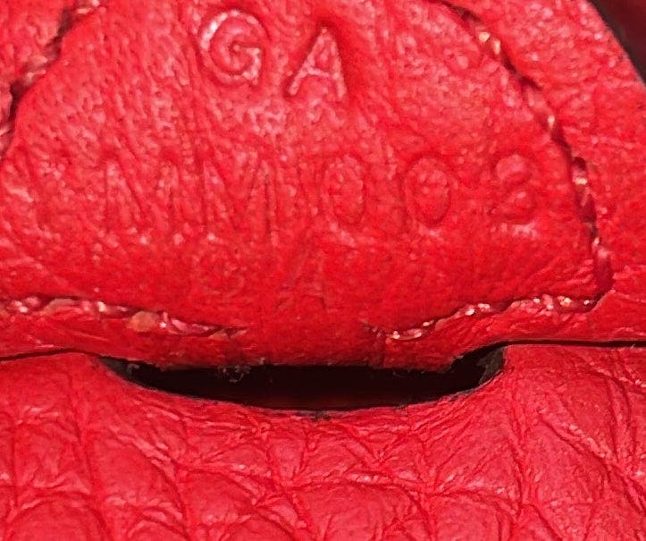 Pre-Owned Hermes Evelyne Bag Gen III Clemence TPM, Alternate, color, Rouge De Coeur