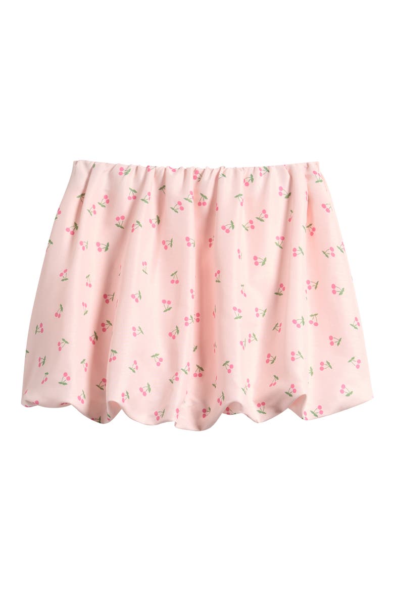 Kids' Cherry Print Skirt, Main, color, PINK
