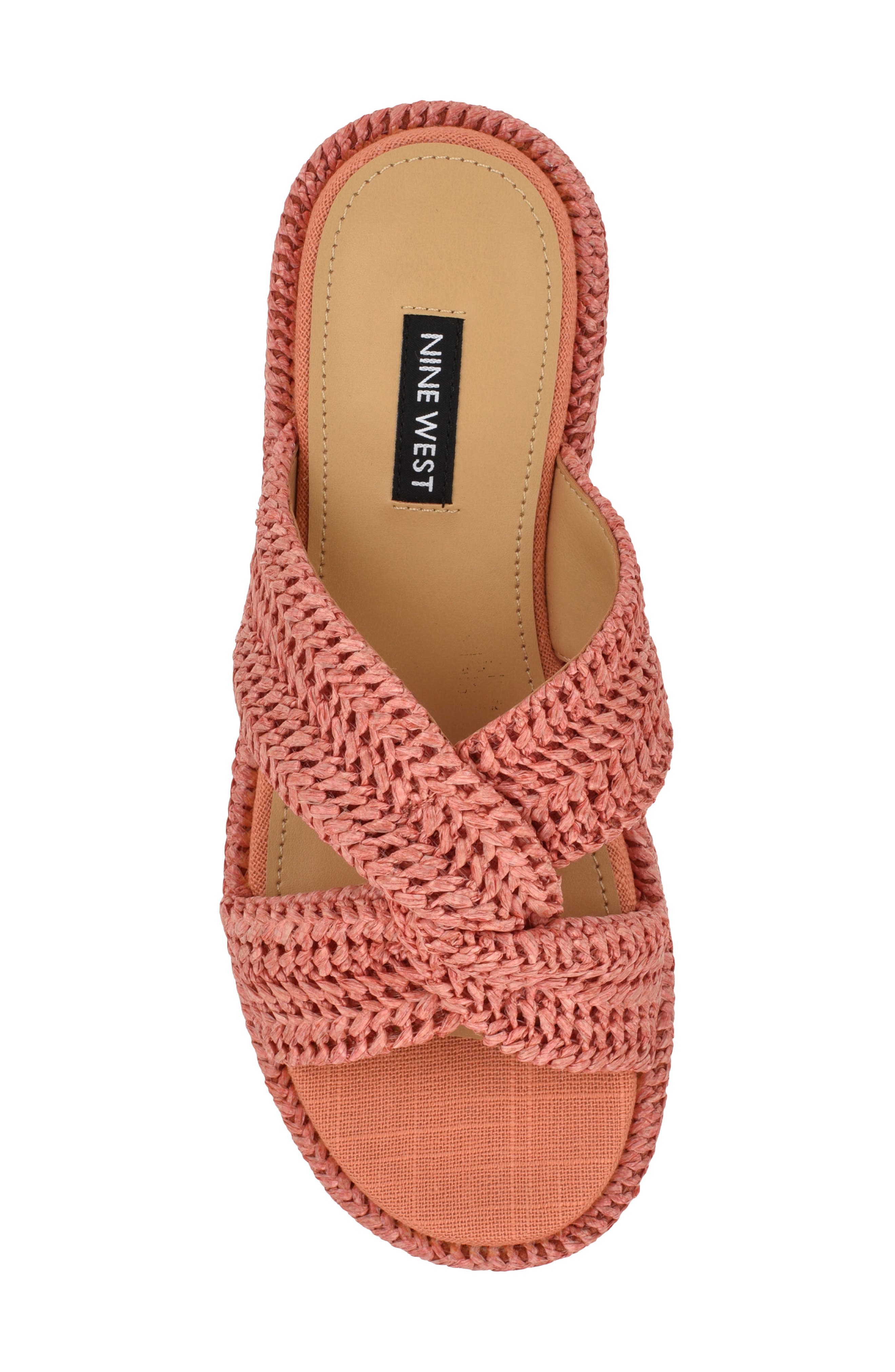Cerry Platform Sandal, Alternate, color, ORANGE