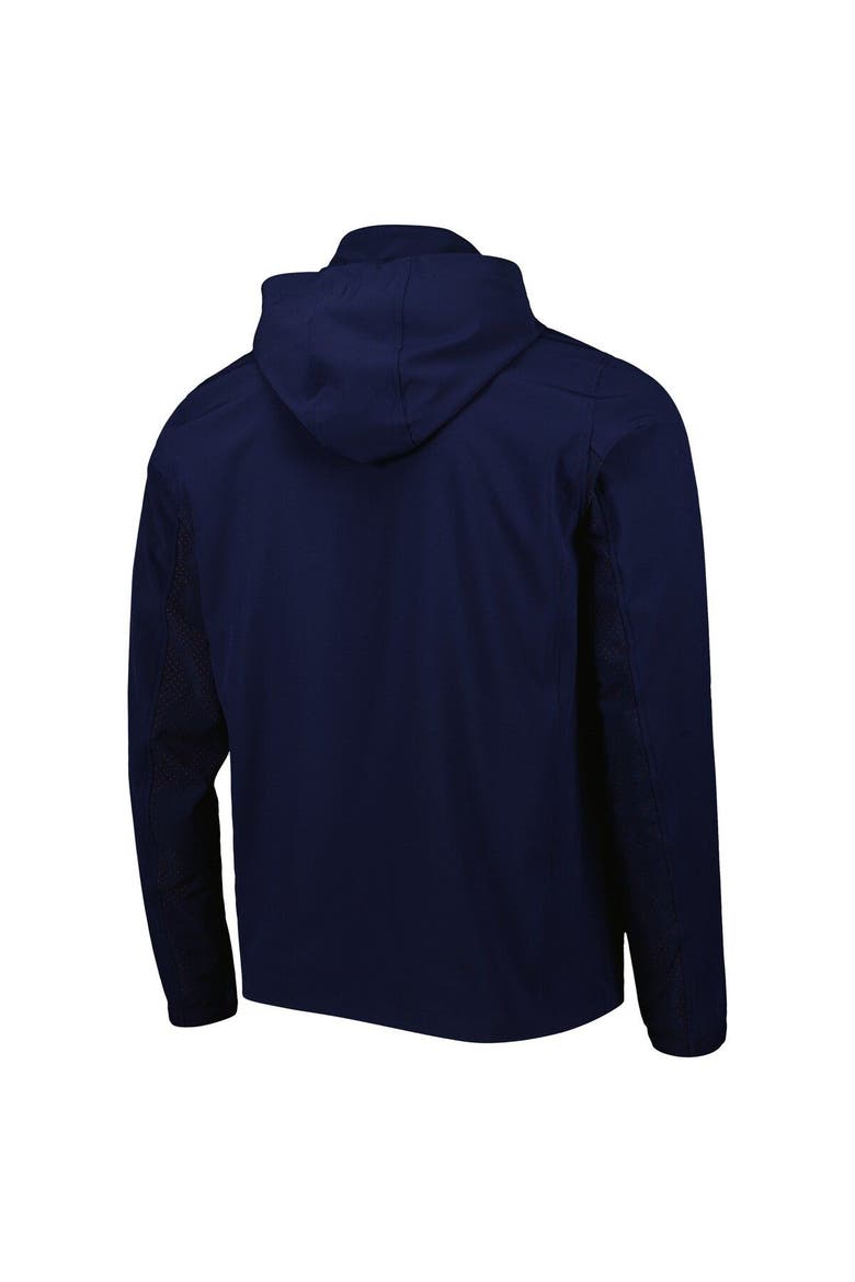 Men's Under Armour Navy Auburn Tigers Swoven Performance Full-Zip Jacket, Alternate, color, Navy