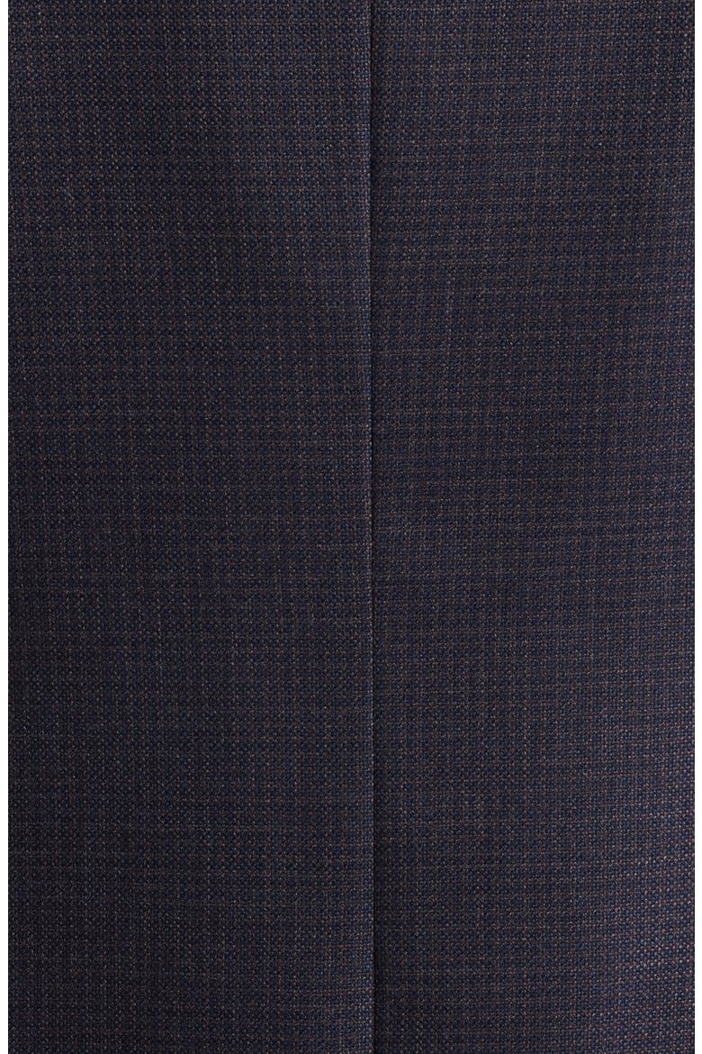 Micro Box Virgin Wool Sport Coat, Alternate, color, NAVY