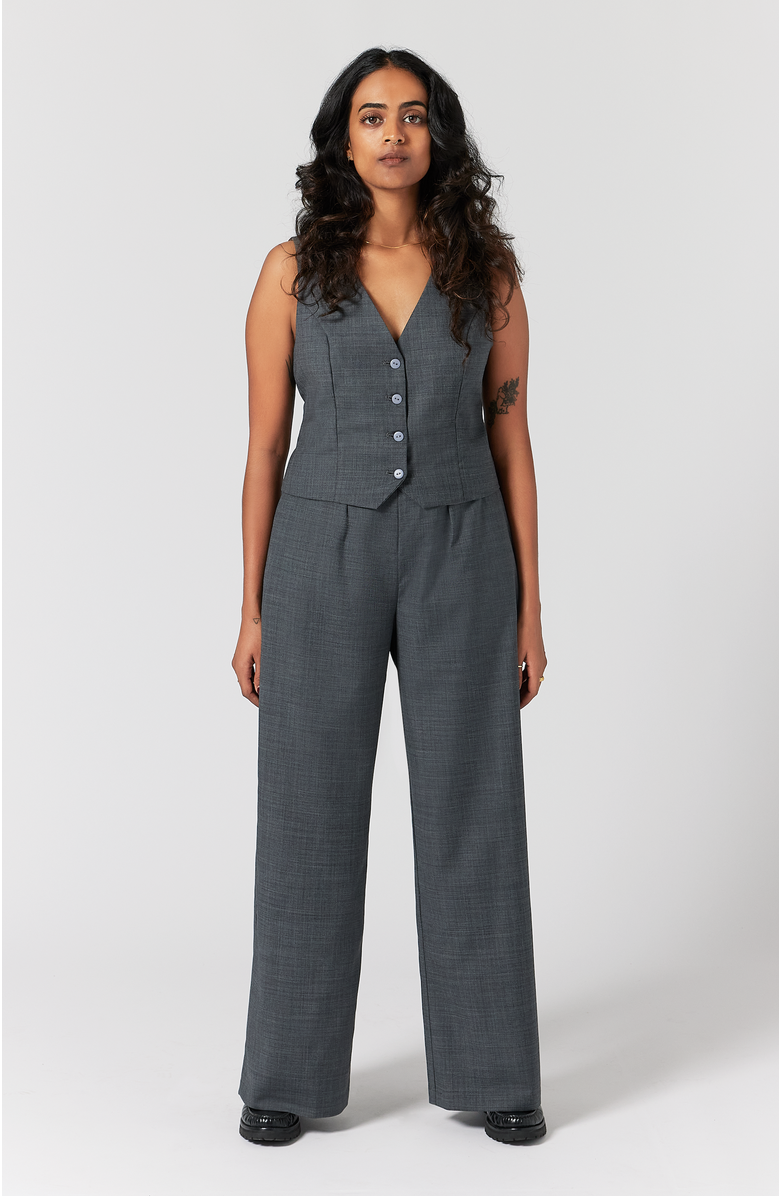 Aam The Label The Wool Vest, Alternate, color, Grey