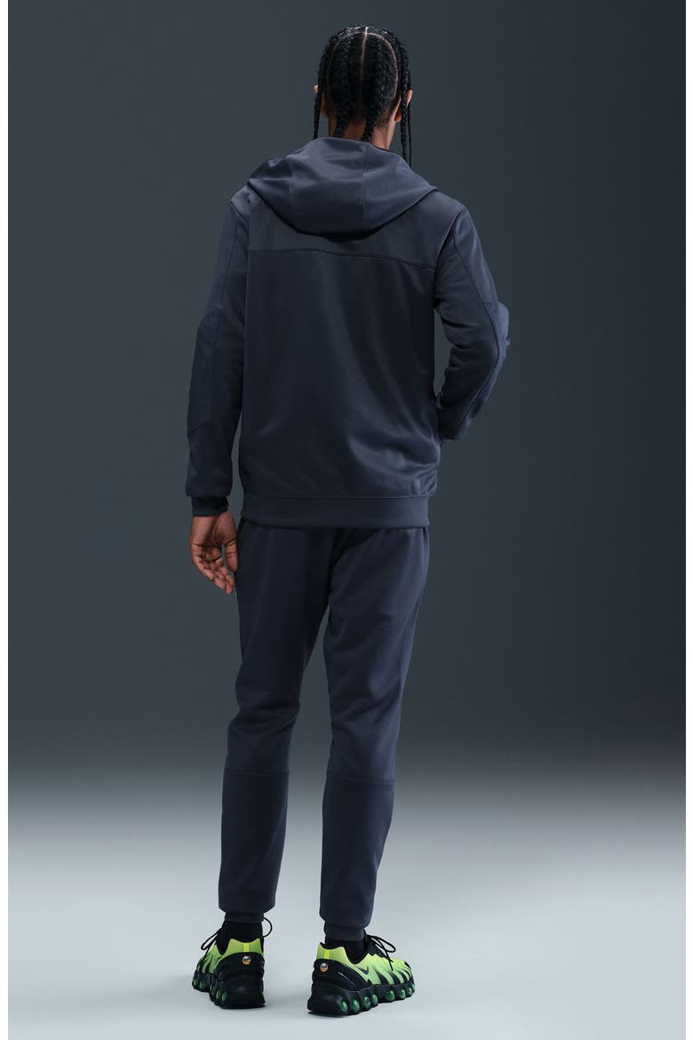 Air Max Full Zip Hoodie, Alternate, color, THUNDER BLUE/ BLACK