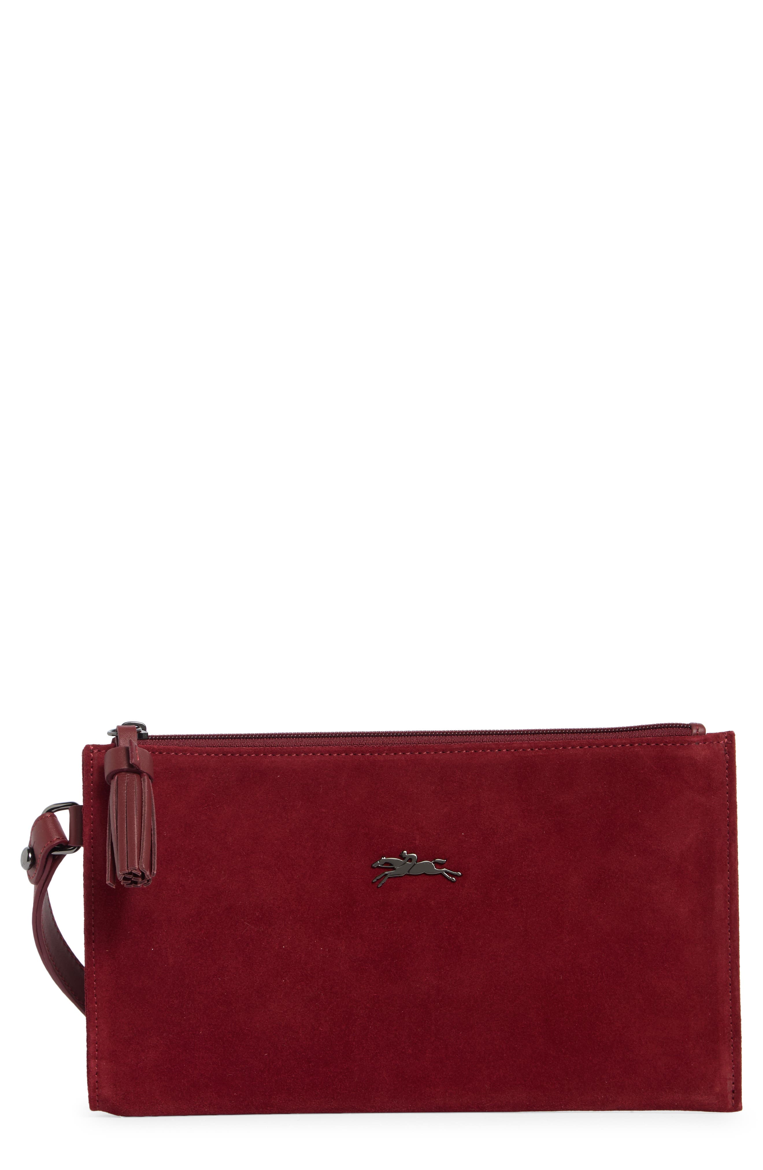 Longchamp Leather Wristlet