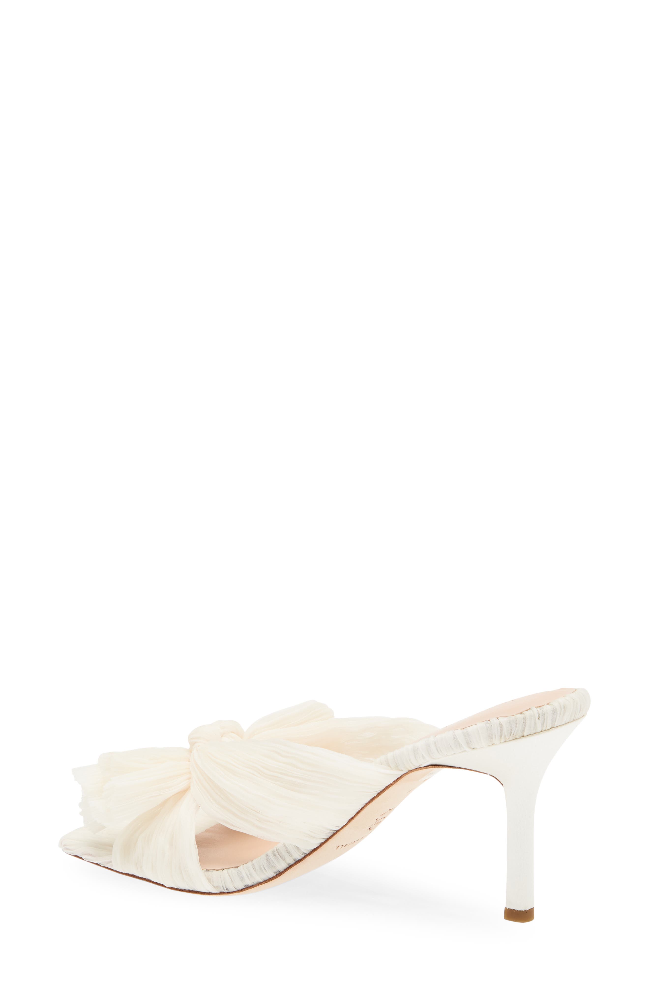 Loeffler Randall Claudia Top Knot Sandal, Alternate, color, Pearl