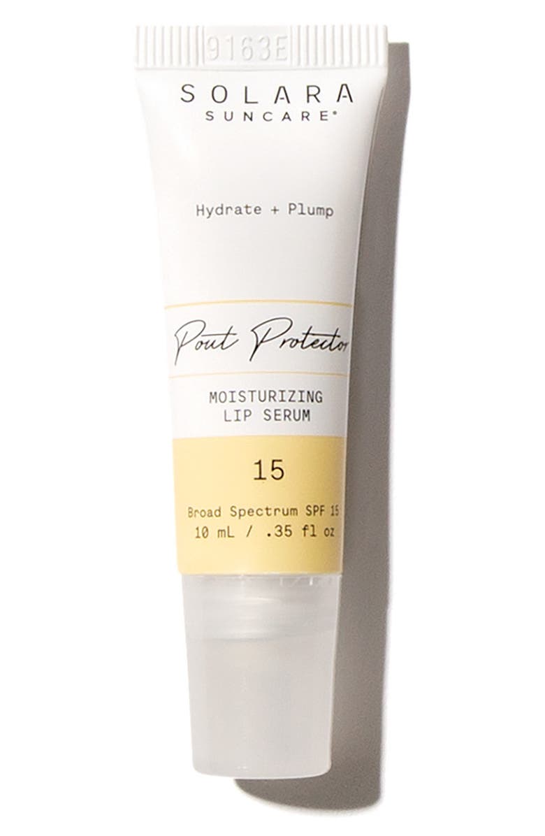 SOLARA SUNCARE Pout Protector Moisturizing Lip Serum SPF 15, Main, color, 