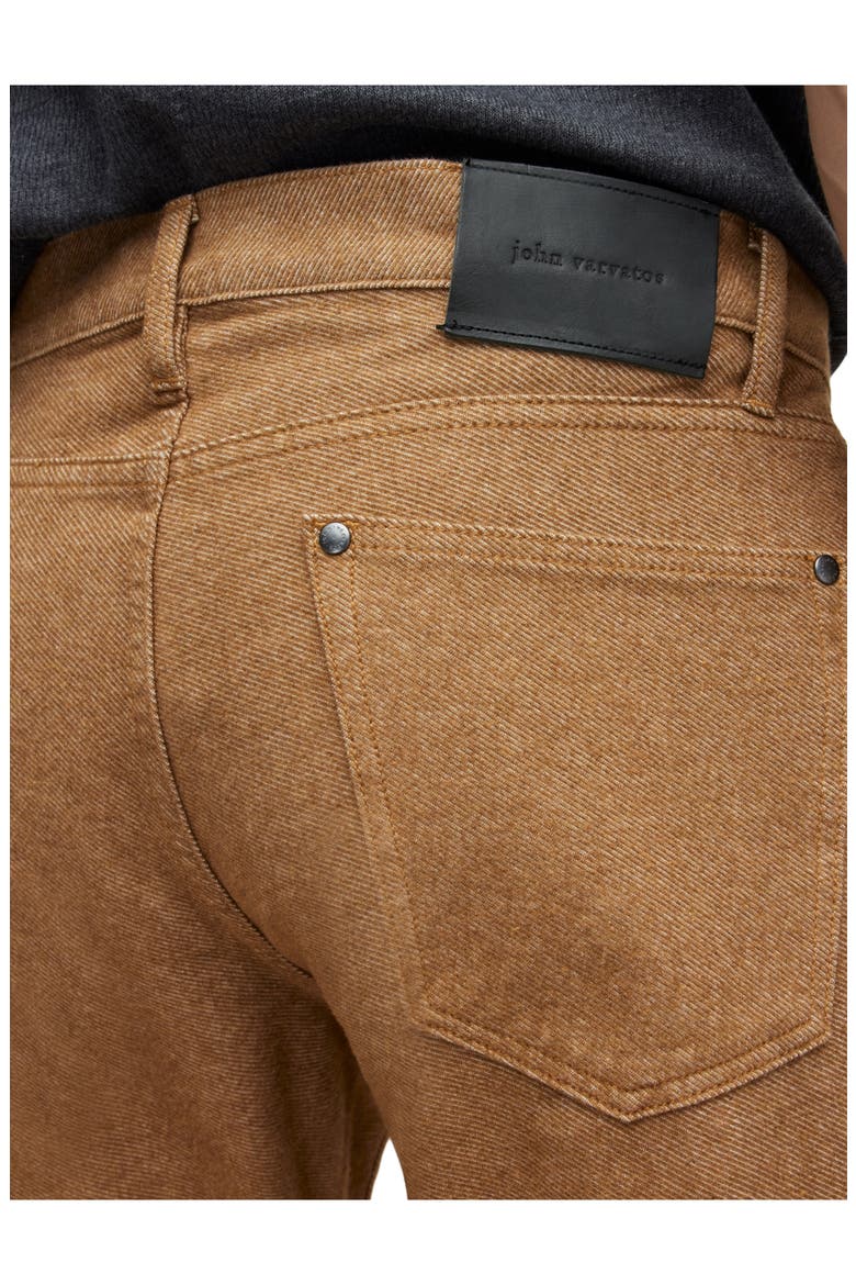 J702 Slim Fit Jeans, Alternate, color, LIGHT OCHRE BROWN