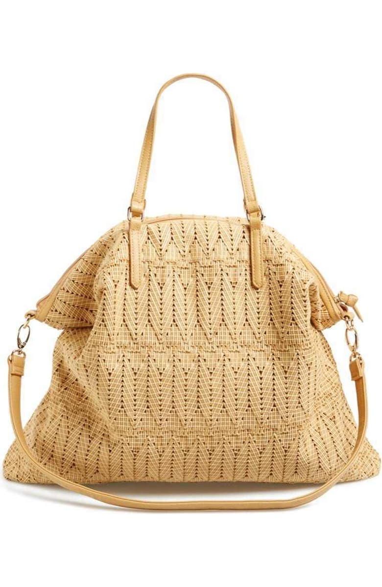 POVERTY FLATS by rian Woven Tote, Alternate, color,