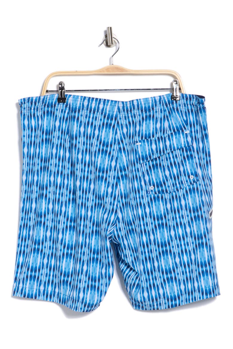 Molokai Shibori Breeze 8-Inch Swim Trunks, Alternate, color, VICTORIA BLUE