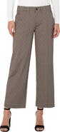 Liverpool Los Angeles Stripe Crop Wide Leg Pants