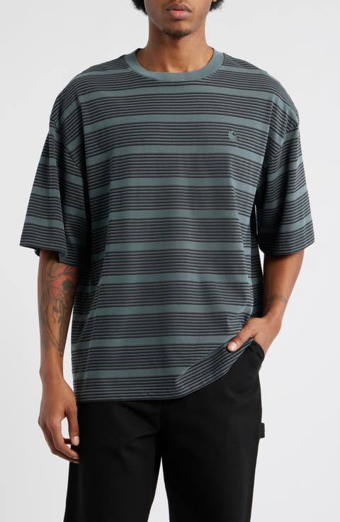 Hanson Stripe Cotton Jersey T-Shirt