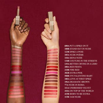 Spike Valentino Buttery Matte Refillable Lip Color