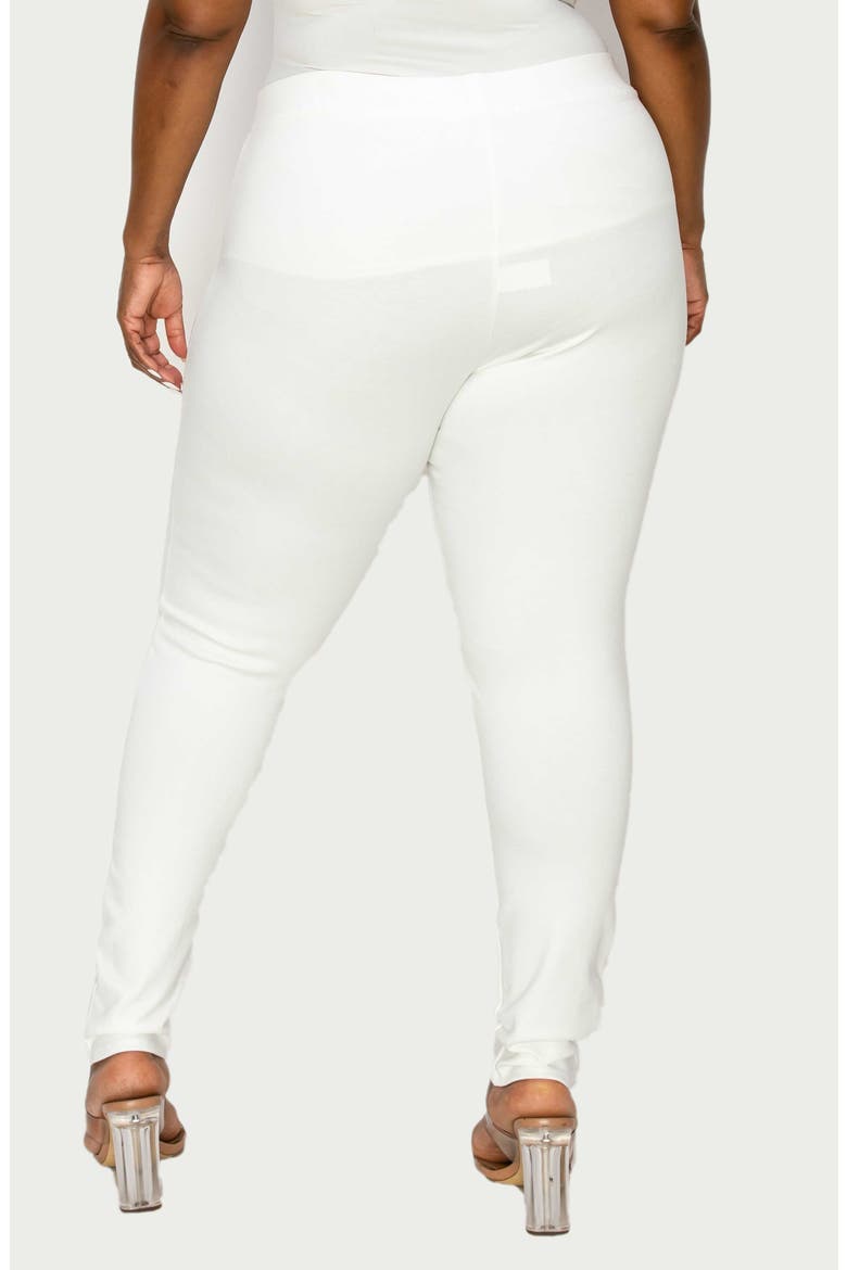 Ashley Ponte Leggings, Alternate, color, IVORY