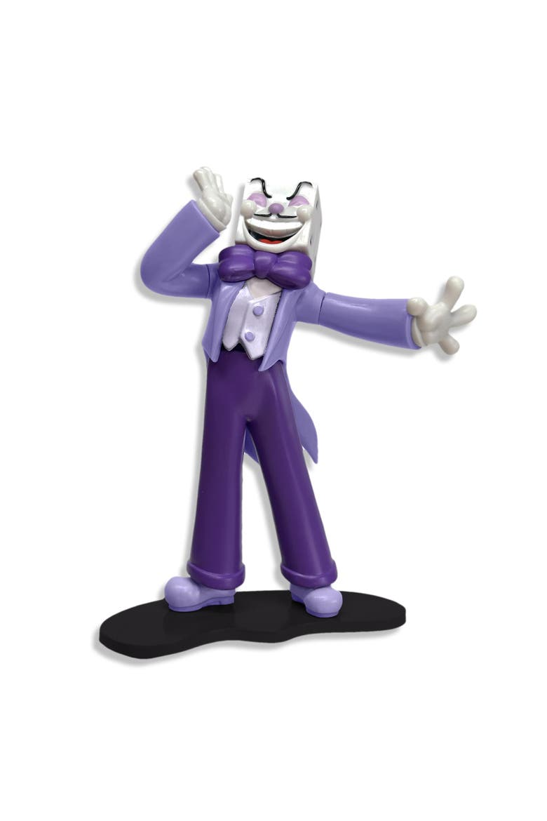 Cuphead Create-A-Figure 4-Inch Mini Figure | King Dice, Alternate, color, Purple