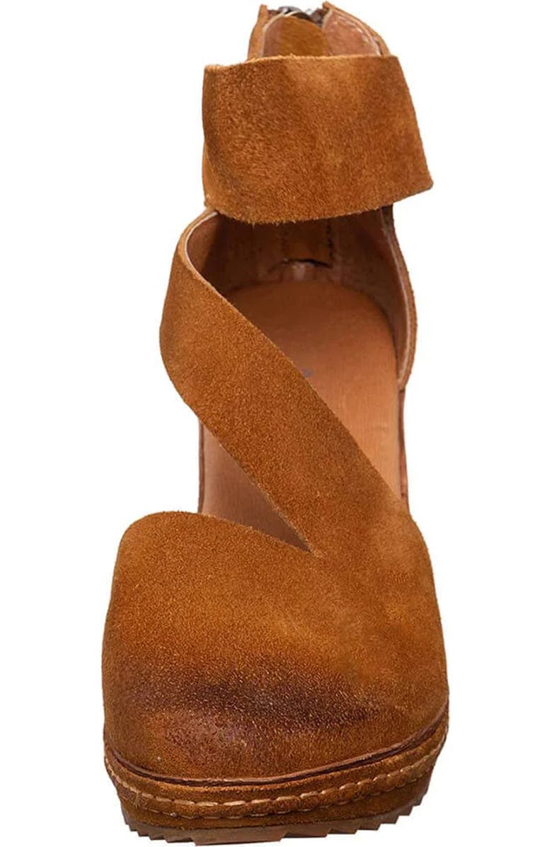 ANTELOPE Trudy Wedge Sandal, Alternate, color, Cognac