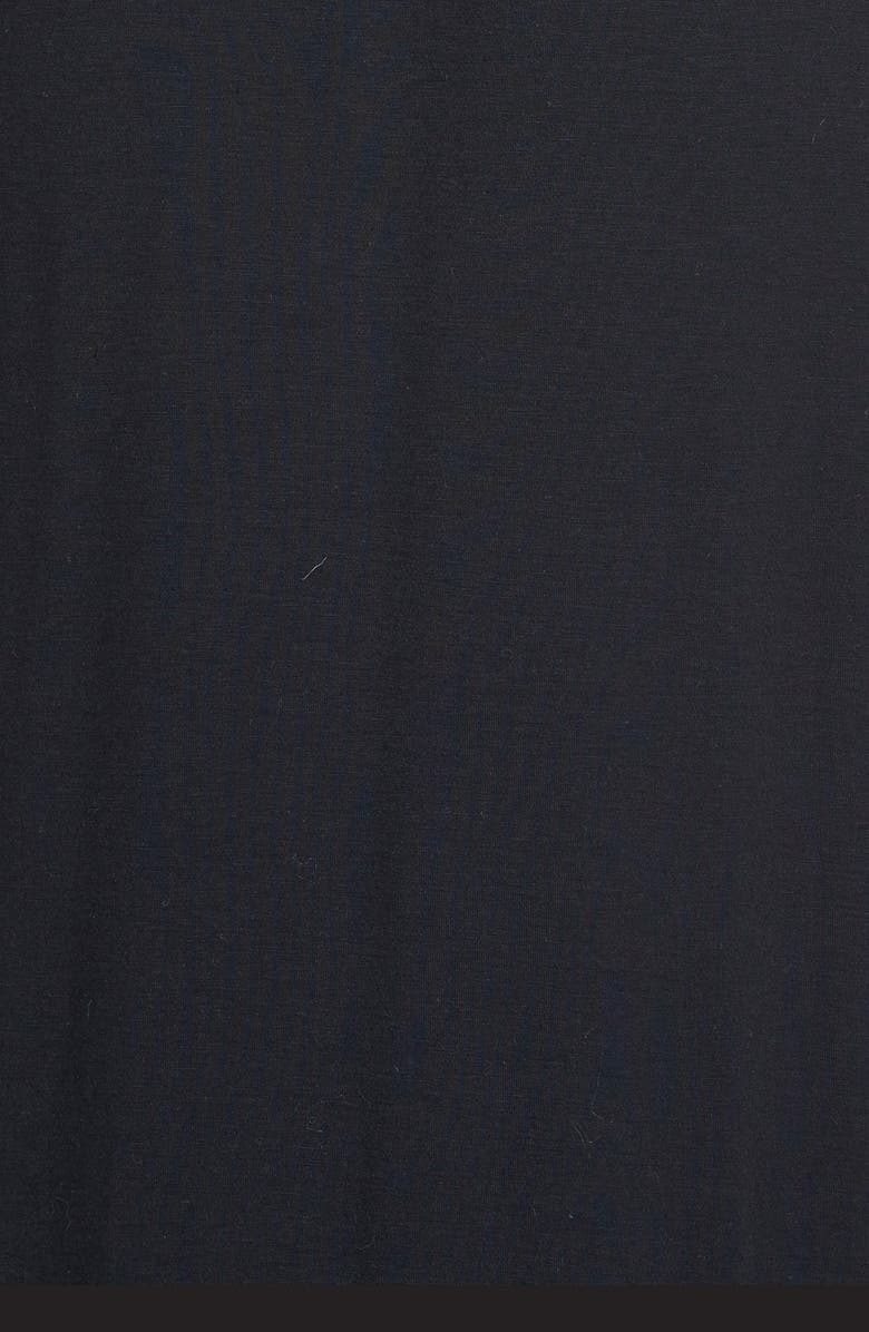 Caslon<sup>®</sup> Roll Sleeve V-Neck Maxi Dress, Alternate, color, 