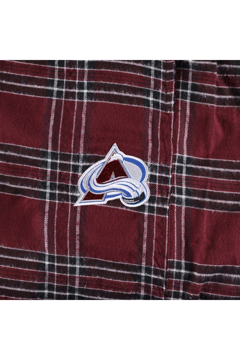 Men's Burgundy Colorado Avalanche Big & Tall T-Shirt & Pajama Pants Sleep Set, Alternate, color, Navy