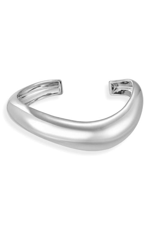 MOD AND JO Giselle Domed Cuff Bracelet in Silver  product