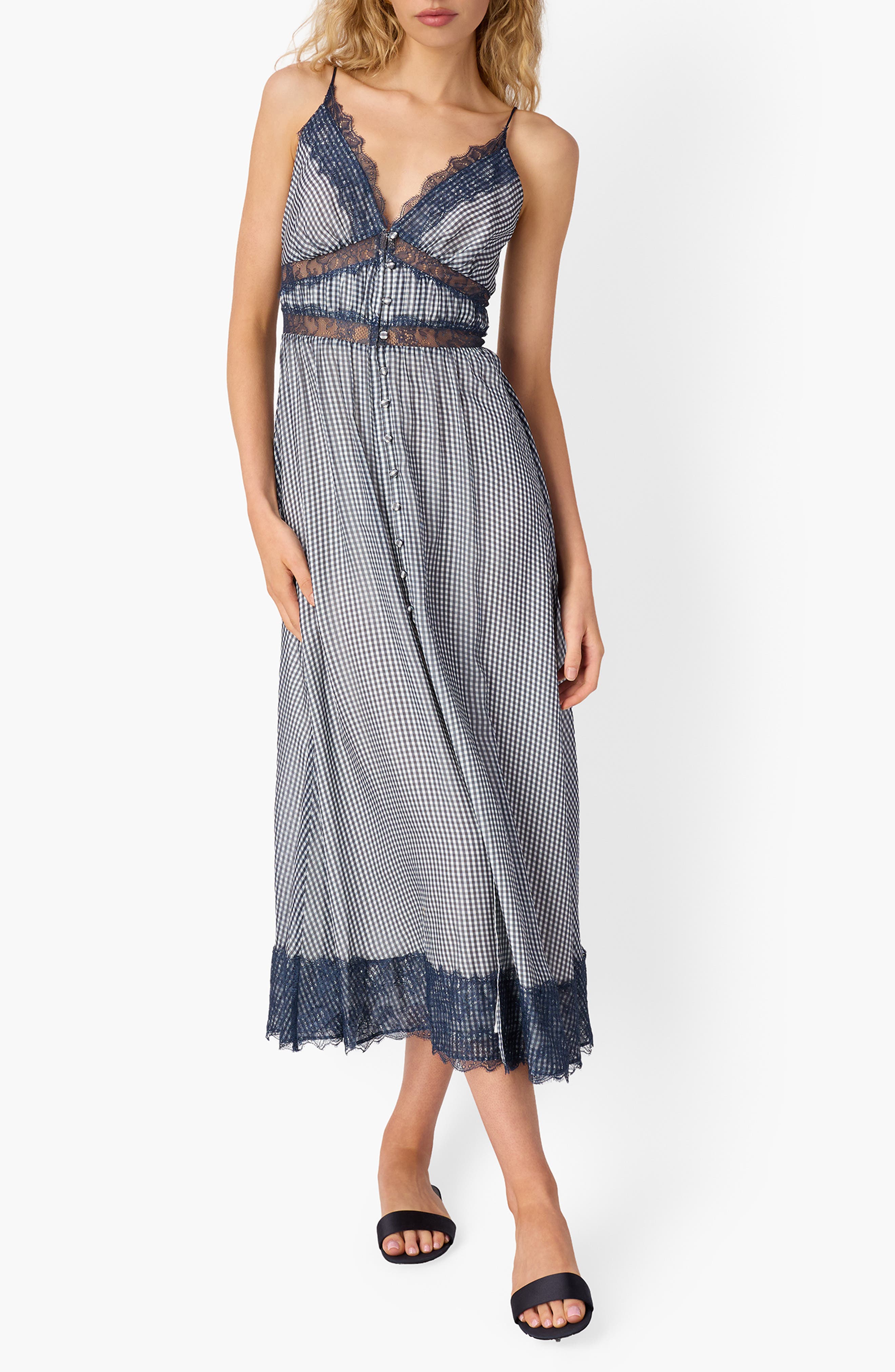 selected BLUE GINGHAM