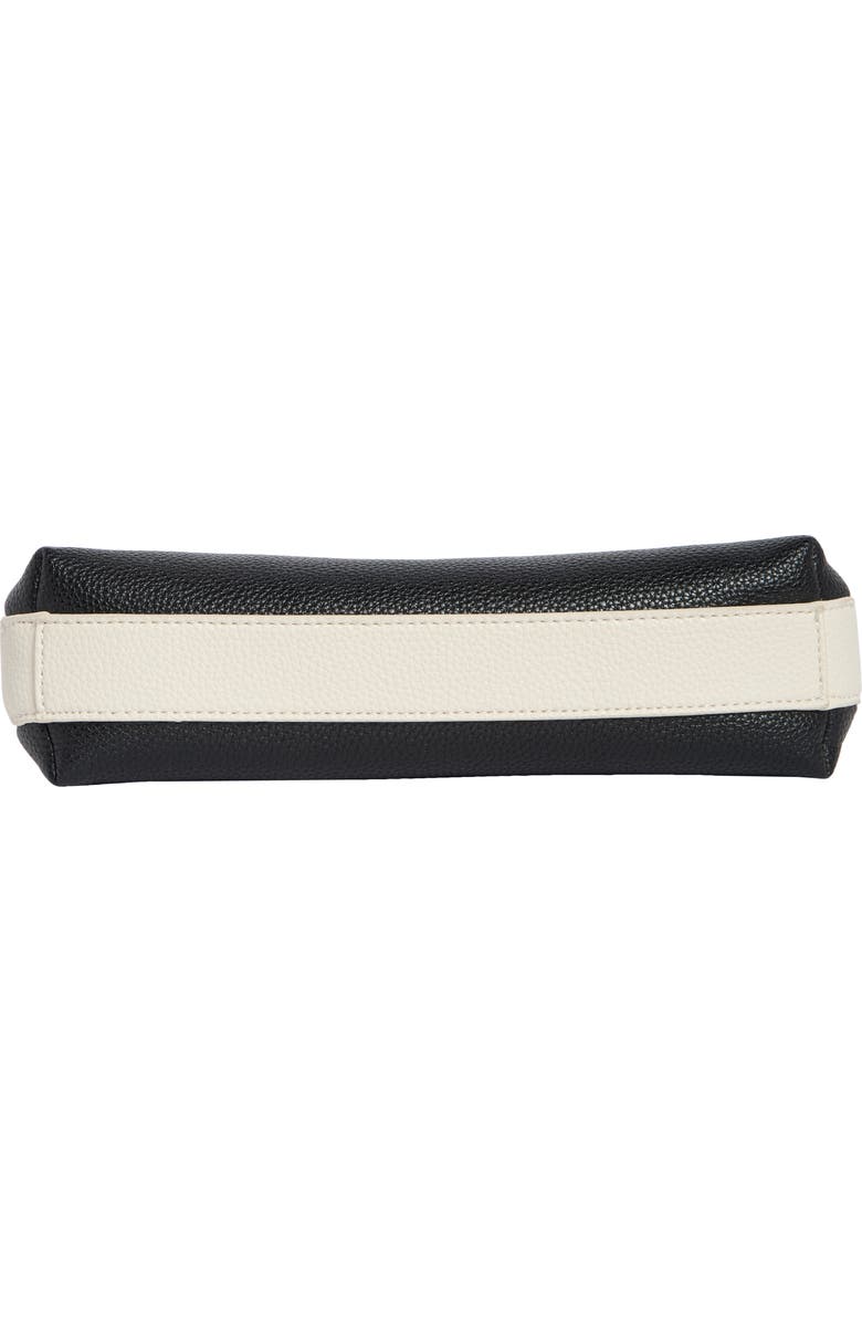 Tahari Eastside Crossbody Bag, Alternate, color, Black Block