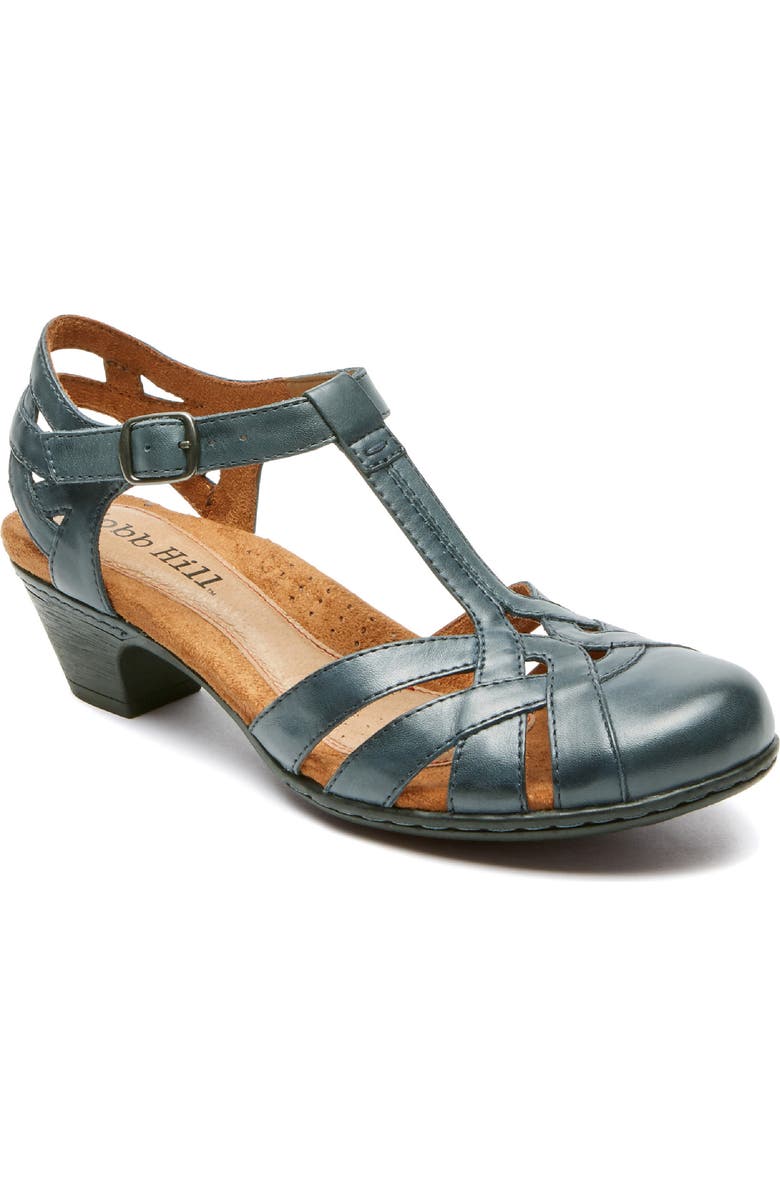 Rockport Cobb Hill 'Aubrey' Sandal, Main, color, Navy