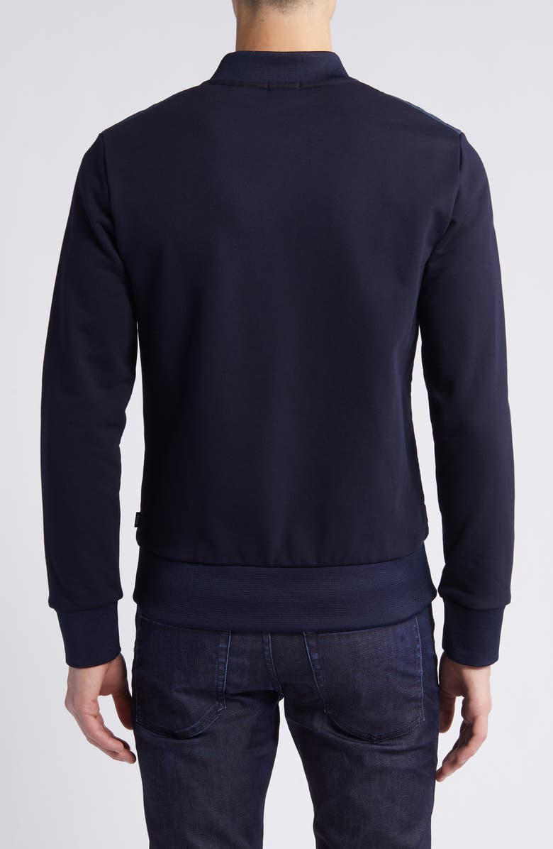 BOSS Men's Skiles Quilted Zip-Up Sweatshirt, Alternate, color,