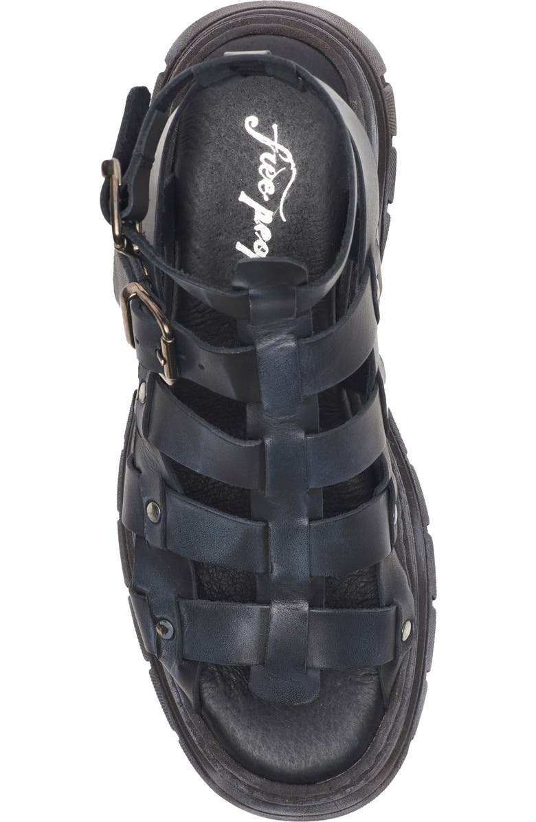 Free People Gia Fisherman Gladiator Sandal, Alternate, color,