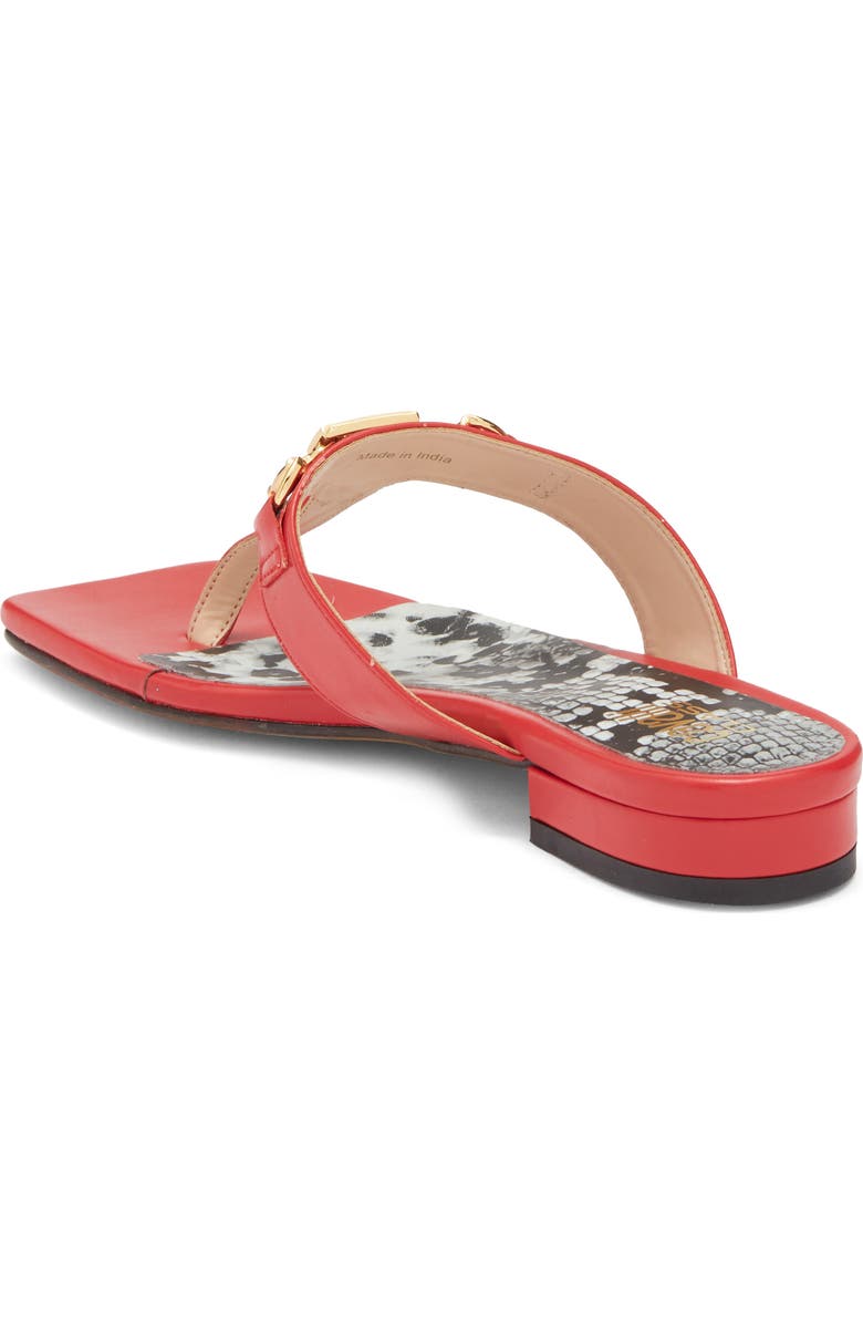 Roberto Cavalli Toe Post Sandal, Alternate, color, Red