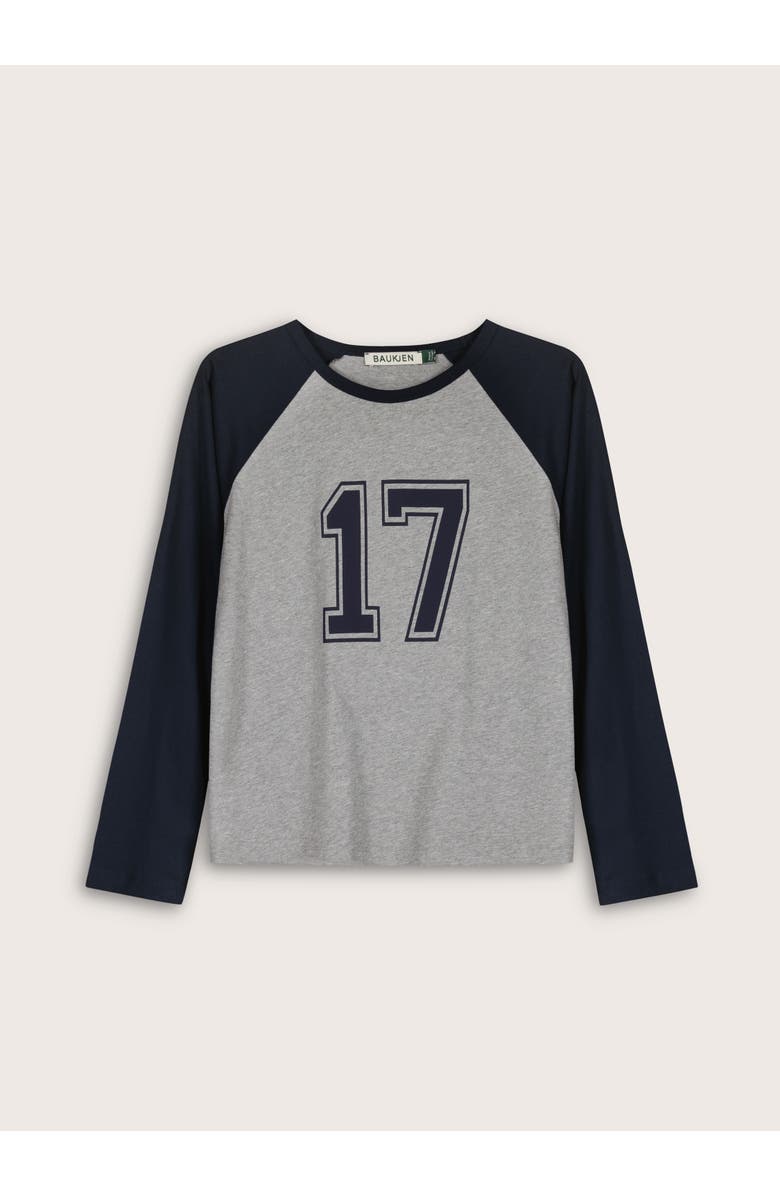 Baukjen Aaron Organic cotton Contrast Sleeve Top, Alternate, color,