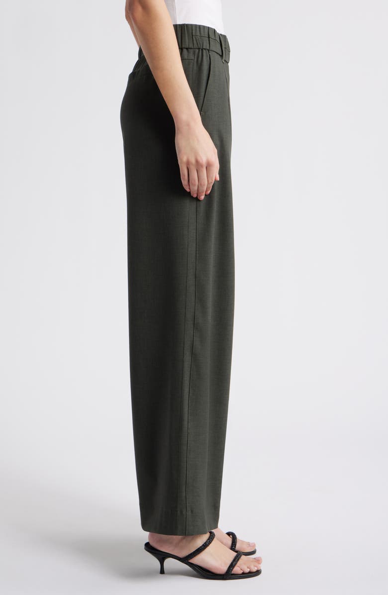 Wit & Wisdom Skyrise Side Seam Straight Leg Pants, Alternate, color, Midnight Olive
