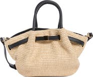 URBAN EXPRESSIONS HANDBAGS Straw Crossbody Bag