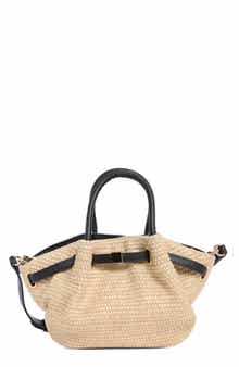 Straw Crossbody Bag