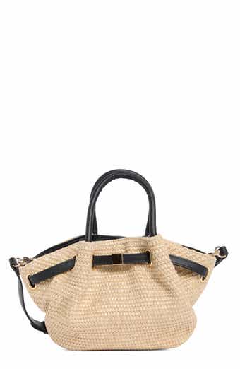 Straw Crossbody Bag