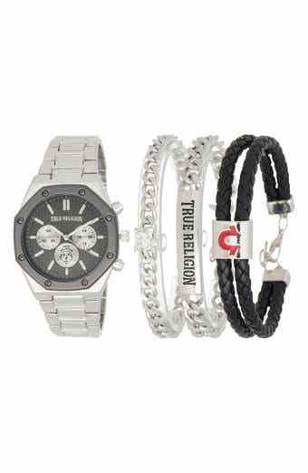 4-Piece Watch and Bracelets Set