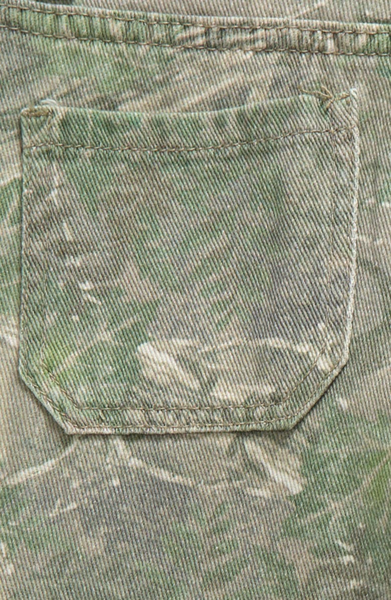 PacSun Kids' Camo Baggy Cotton Cargo Pants, Alternate, color, Camo