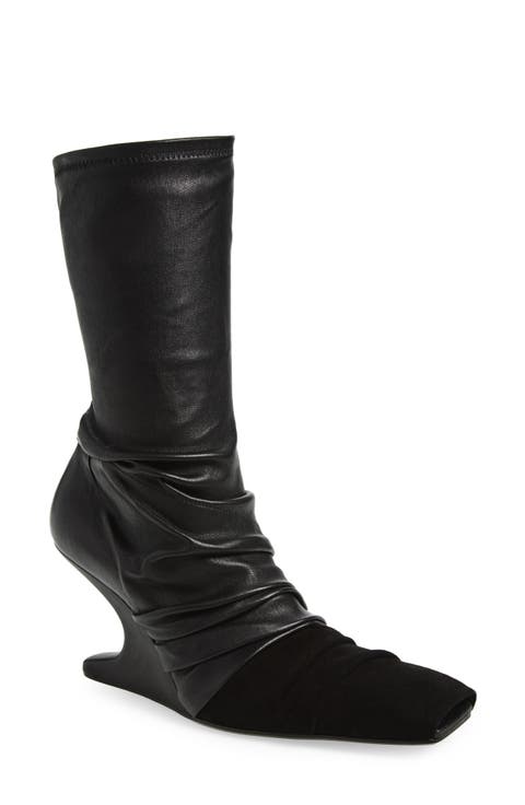 Cantilever Mixed Media Boot