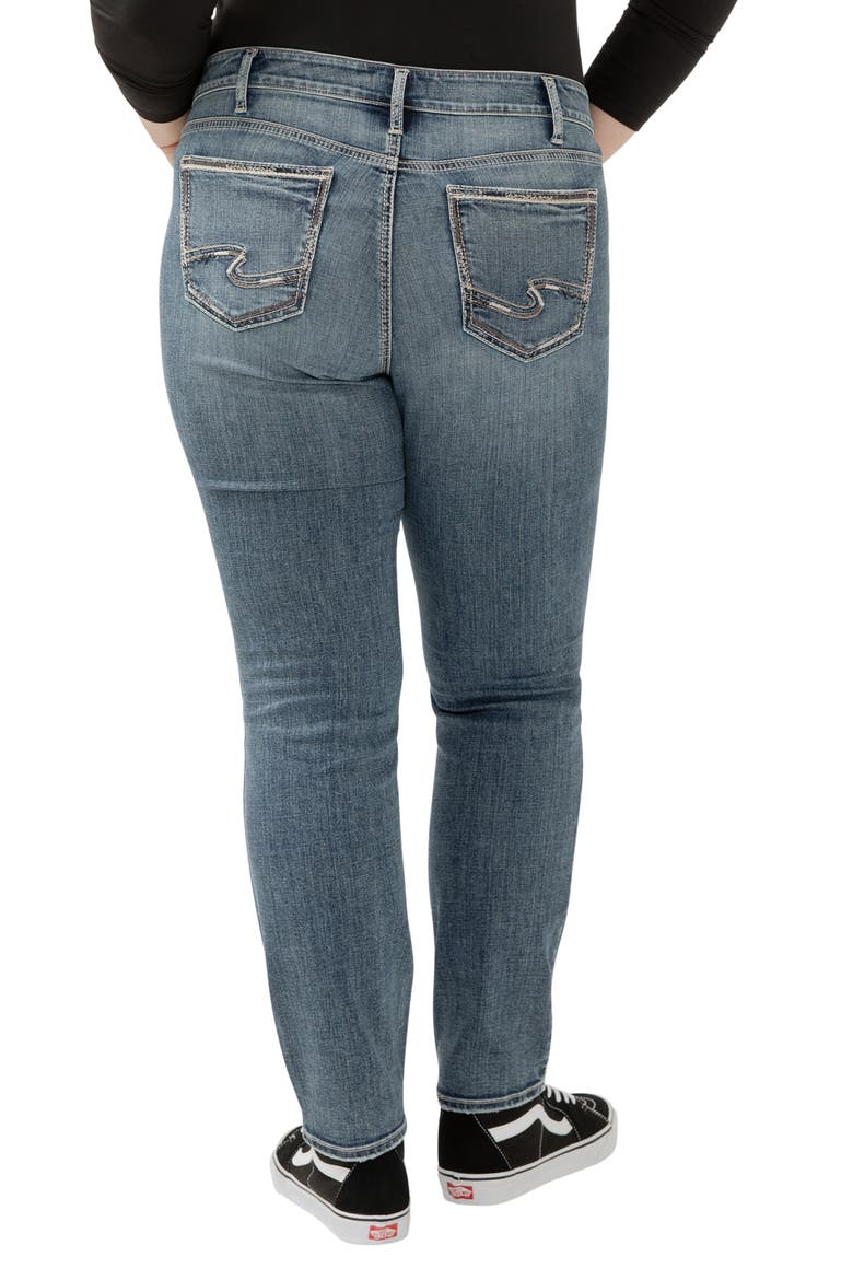 Suki Straight Leg Jeans, Alternate, color, INDIGO