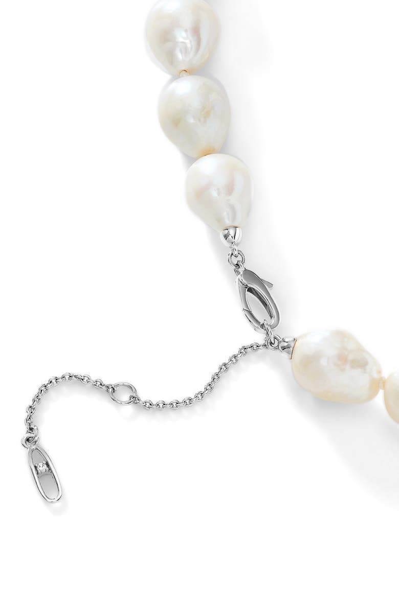 Nadri Boheme Cultured Pearl Necklace, Alternate, color,