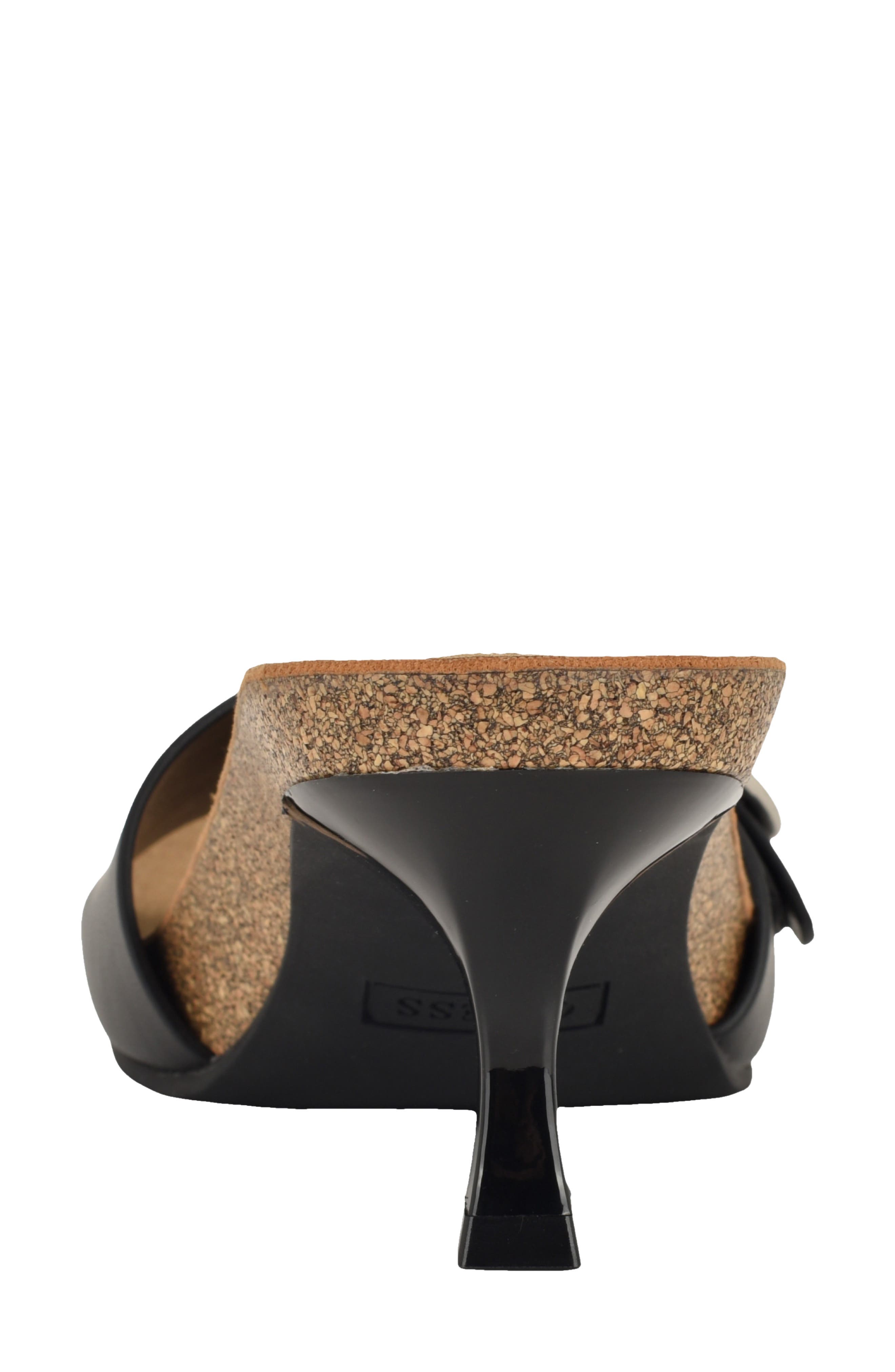 GUESS Dexta Buckle Strap Sandal, Alternate, color, Black