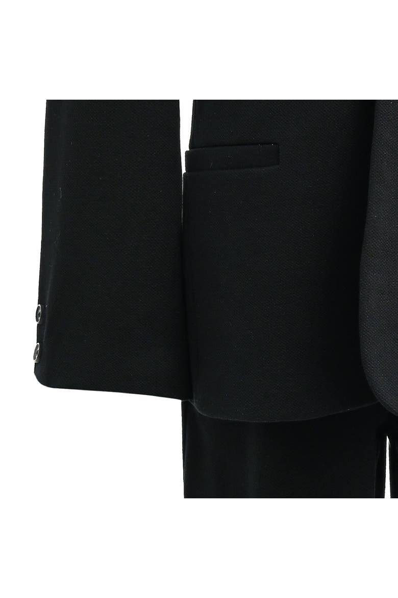 Slim-Fit Suit Set, Alternate, color, Black