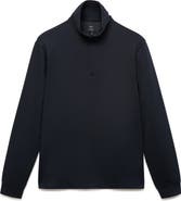 MANGO Thermoregulated Regular Fit Quarter Zip Sweater